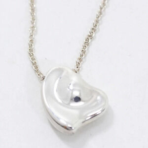 TIFFANY Co Elsa Peretti heart necklace sterling silver